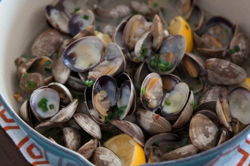 Almejas a la marinera thermomix